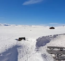 Hardangervidda - accommodation for snowkiters
